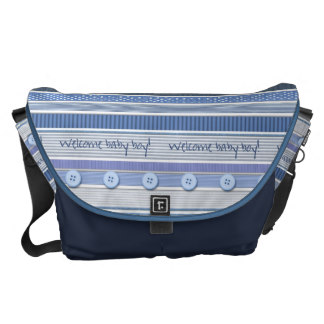 Diaper Bag - Welcome Baby Boy