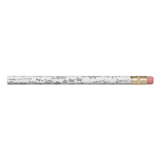 Math Formulas And Numbers Pencil