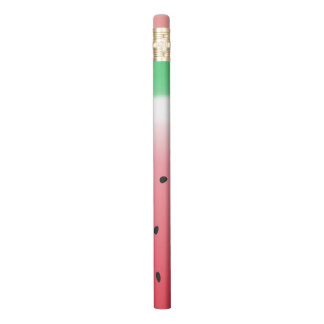 Watermelon Ombre Stripes Pencil