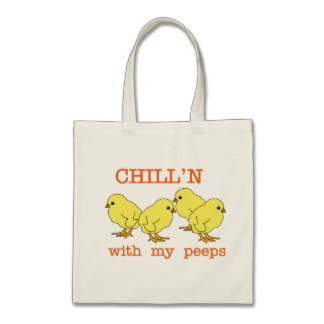 Chill'n Easter Tote Bags