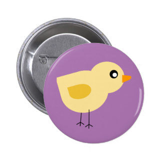 Cute Chick Pinback Button