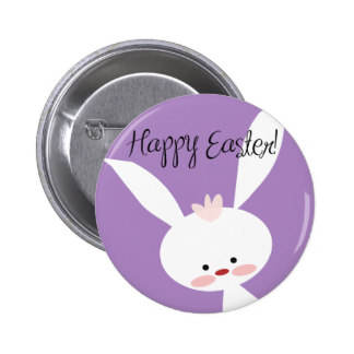 Easter Bunny Button