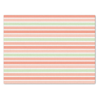 Summer Pastel Stripes Tissue Paper