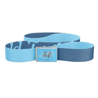 Custom Team Colors and Logo Belt