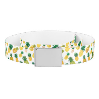 Trendy Pineapple Pattern Belt