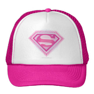 Supergirl Pink Logo Trucker Hat