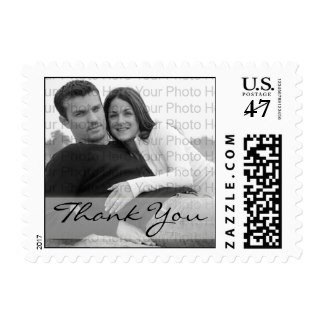 Custom Photo Thank You Wedding Postage