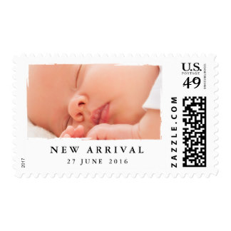 Photo birth announcement stamp | Postage stamp