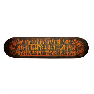 Viking Runes Skateboard