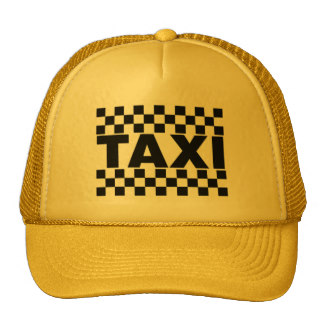 TAXI - coche para el alquiler Gorras De Camionero