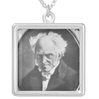 Arthur Schopenhauer Collar Plateado