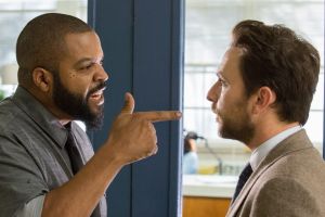 Ice Cube (Strickland) and Charlie Day (Andy Campbell) in Fist Fight.