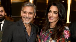 George and Amal Clooney attend the Netflix special screening and reception of The White Helmets hosted by The Clooney ...