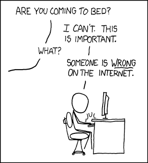 XKCD.com Someone Is Wrong On The Internet