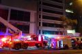 The blaze caused an estimated $1 million damage to the 10 storey Ingress building on Adelaide Terrace.