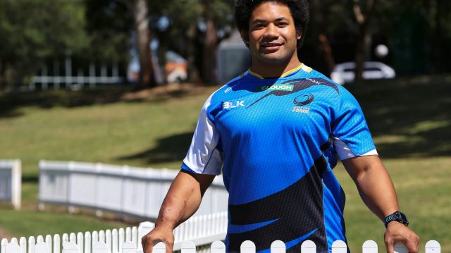 A force to be reckoned with: Tatafu Polota Nau in his new colours.