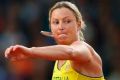 Hard call: Javelin star Kim Mickle's AFLW career is in jeopardy following a serious knee injury.