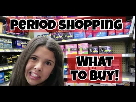 PERIOD SHOPPING BEWARE | PADS, TAMPONS & CRAMPS