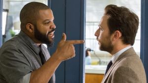 Ice Cube (Strickland) and Charlie Day (Andy Campbell) in Fist Fight.