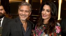George and Amal Clooney attend the Netflix special screening and reception of The White Helmets hosted by The Clooney ...