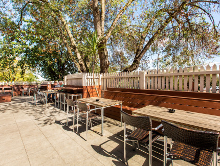 The Beer Garden is a great spot for your next function 