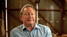 Andrew Forrest's dividend payout for the half year is $200 million.