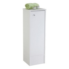 Malibu Bathroom Base Unit - White - Bathroom Cabinets & Shelves