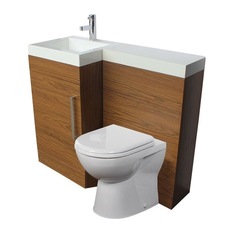 Venice Left Hand Complete Set - Bathroom Vanity Units & Sink Cabinets