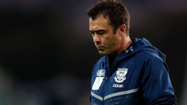 Kelly is negotiating a deal for premiership coach Chris Scott at Geelong and opposes any six-month payout clause.