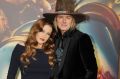 Lisa Marie Presley (left) and Michael Lockwood arrive at the <i>Mad Max: Fury Road</i> Los Angeles Premiere at in May 2015.