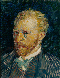 image: Vincent van Gogh Portrait of the artist 1887 Musee d'Orsay, Paris Copyright RMN (Musee d'Orsay) / Gerard Blot