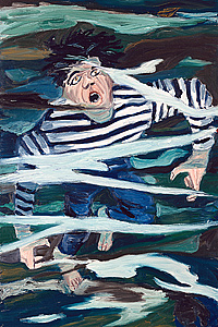 Richard Bosman Drowning man 1983 National Gallery of Australia, Canberra