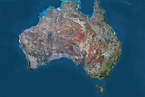 australia satellite