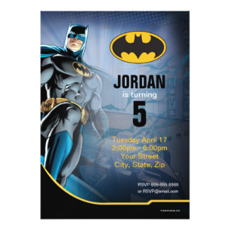 Batman Birthday Card