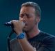 Coldplay's Chris Martin performs at the Brits.