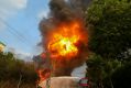 A chemical plant explosion in China in 2015.