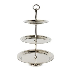 Culinary Concepts - Culinary Concepts Regency 3-Tier Nickel Plated Cakestand - Tableware