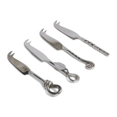 Culinary Concepts - Culinary Concepts Stainless Steel 4-Piece Mini Cheese Knife Set - Tableware