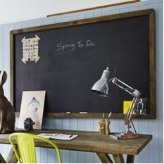  - Large Framed Blackboard - Noticeboards & Chalkboards