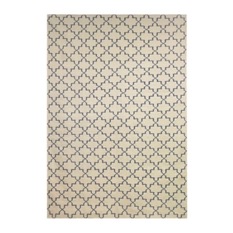  - New geometric matta Beige/Black 180x272 cm - Avpassade mattor