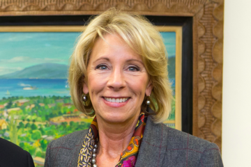 Secretary of Education Betsy DeVos (Photo from the US Department of Education)