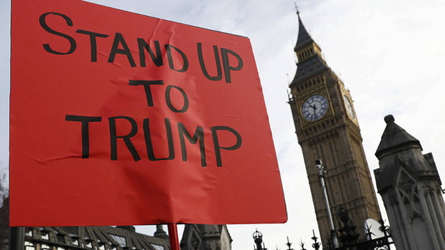 S5 london protest trump