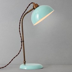  - Plymouth Task Lamp, Aqua - Desk Lamps