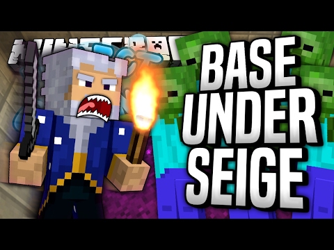 Minecraft - BASE UNDER SIEGE! - Project Ozone #96