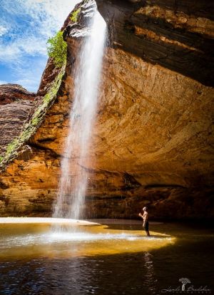 Landi Bradshaw captured this spectacular image at Cathedral Gorge in the remote Purnululu National Park.