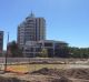 Perth's new lakes district? Excess water from the Aurelia site is being pumped here to the site across the road, but the ...