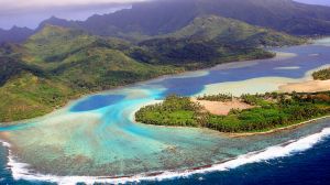 Heavens below: Huahine.