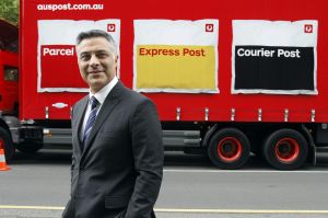 Australia Post chief executive Ahmed Fahour says letters will never make money again.