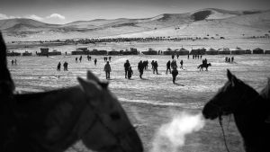 The Naadam festival of Mongolia is a much love and celebrated festival. Children ride 28 kilometer horse race risking ...