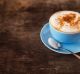 Cup of coffee on a wooden table background Generic coffee cup image from istock